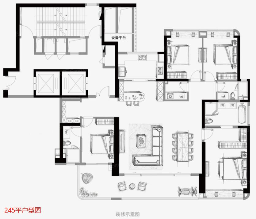 长沙绿城凤起麓鸣㎡