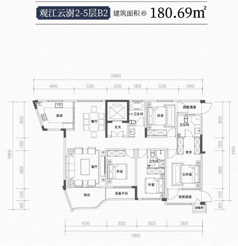 长沙长房润和湘江玥㎡