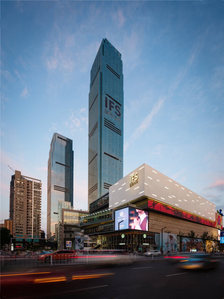 长沙九龙仓国金中心配套图
