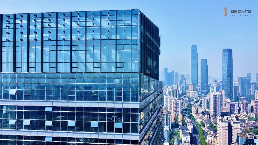 湖南文化广场实景图