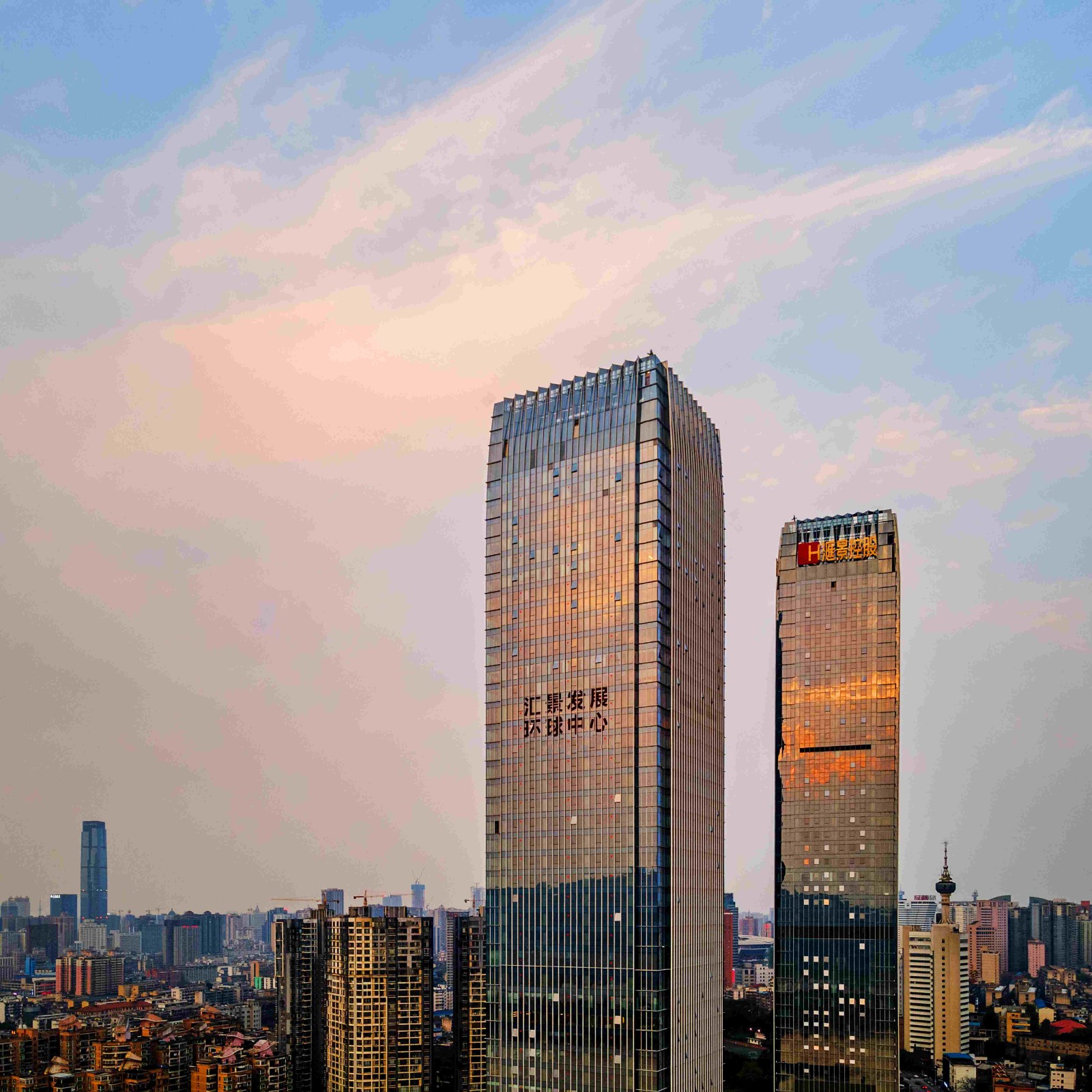长沙汇景发展环球中心实景图