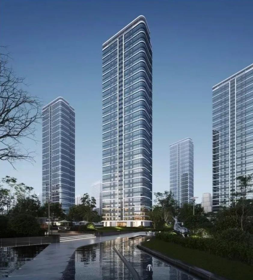 长沙旭辉铂悦湘江实景图