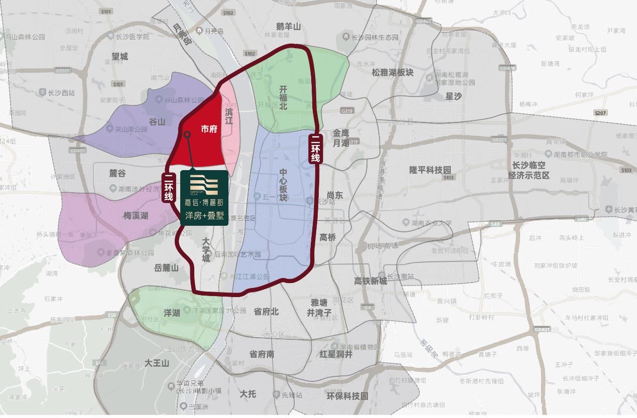 嘉信·博麓郡区位图